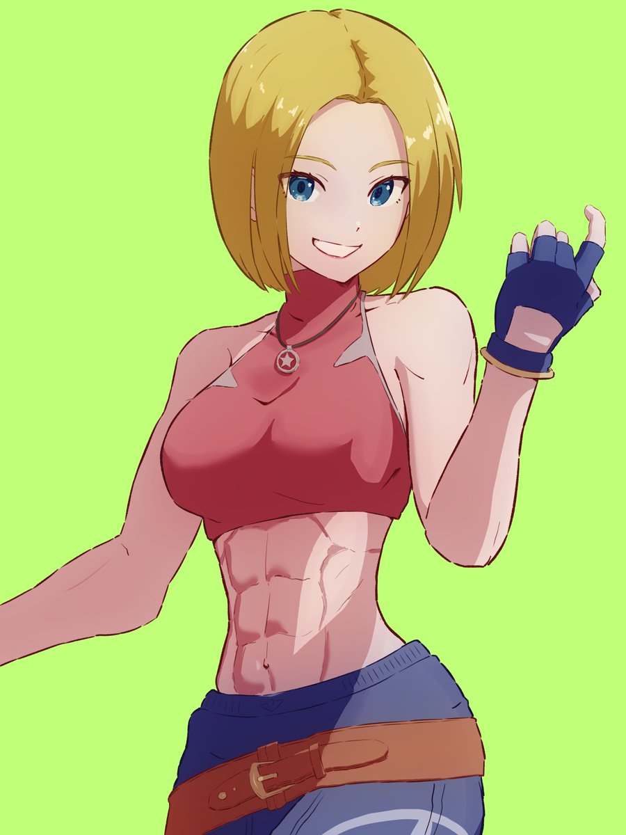 ブルー・マリー

#格ゲーキャラ描こうぜ