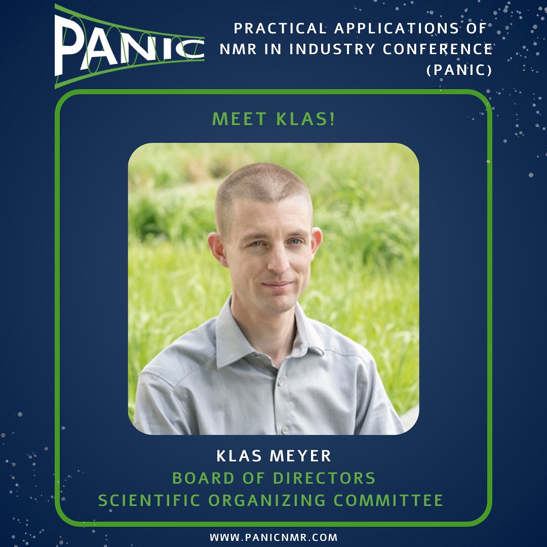 panicnmr's tweet photo. Meet Klas Meyer! Klas has been serving as a @panicnmr leader since 2019.

Klas is a Permanent Researcher at @BAMResearch 

Learn more about Klas: https://t.co/DFgCSpZMIA

#NMRchat
https://t.co/DzvRY3TAh5 https://t.co/bPeXjAW7t3