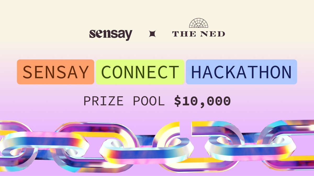 Only 16 days remain to submit to the Sensay CONNECT Hackathon.

💰 Prize pool: $10,000.

🔧 Task: Build an AI Chatbot using Sensay for real estate, e-commerce, or networking.

Get involved: 
dorahacks.io/hackathon/sens…