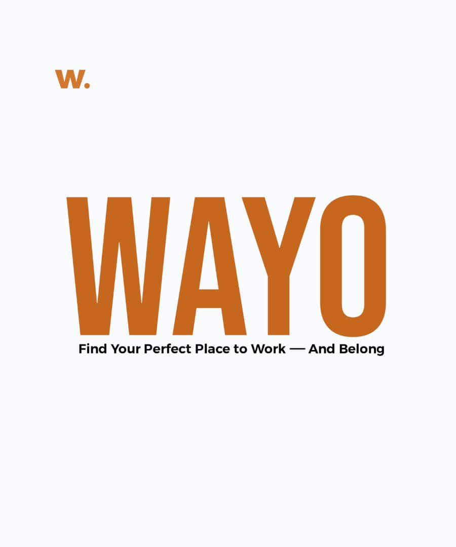 ✅ Flexibility ✅ Community ✅ Real People.

This is Wayo. 🚀

Join the movement → <a href="/WayoWork/">Wayo</a> 

We are launching in New York City.
No worries if you are not in NYC.
Join the waitlist, we will let you know once we get to your Town or City. 🚀