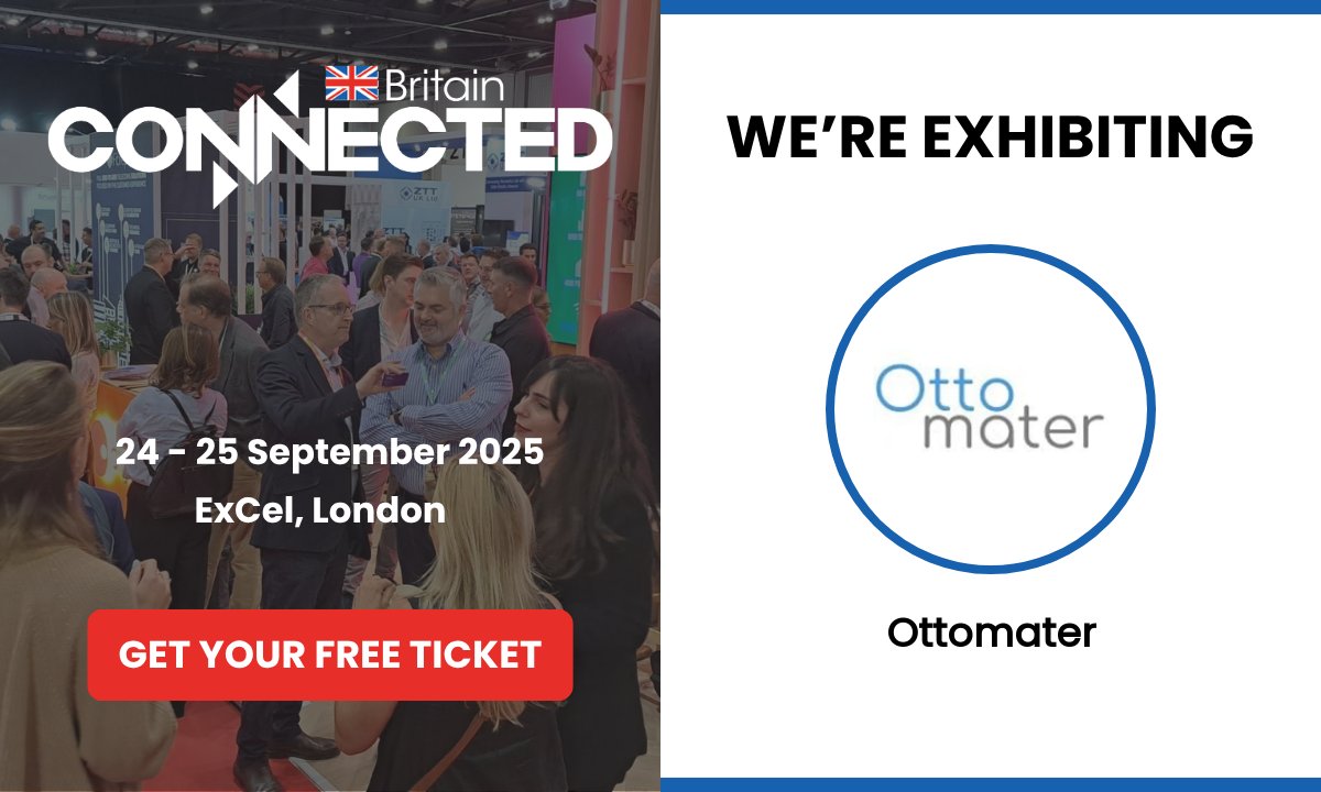 We're excited to exhibit at Connected Britain, the UK’s leading event for digital infrastructure and connectivity. 

We invite you to attend free—grab your ticket here and stop by our booth.
🎟️ 

#ConnectedBritain i.snoball.it/p/l3FDS/t/5
