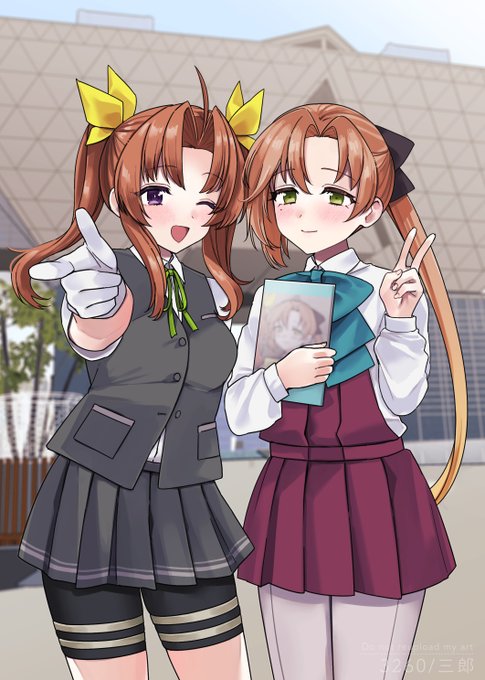 陽炎レイヤー&秋雲レイヤー♡ 