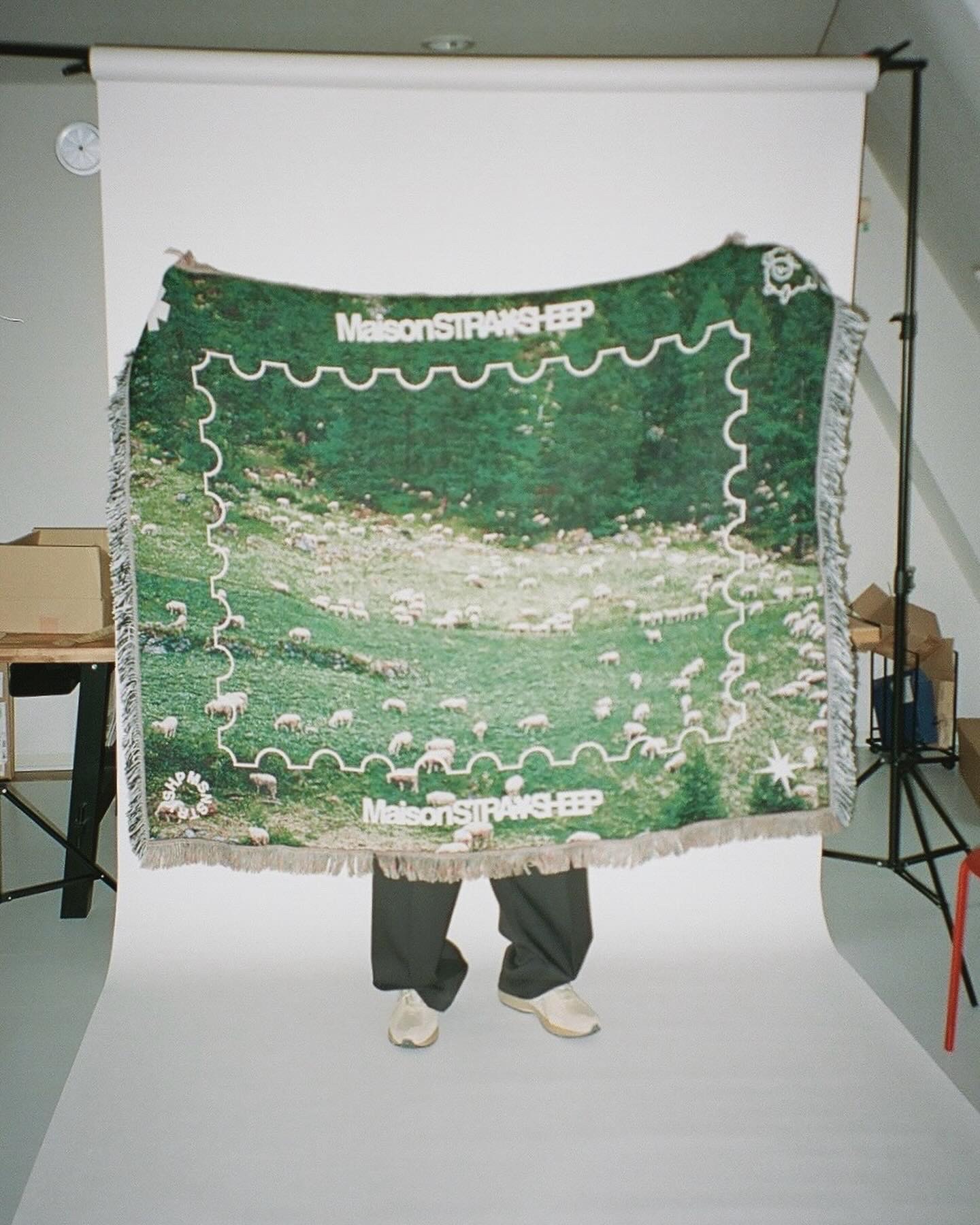 maisonstraysheep ブランケット STRAYSHEEP RUG