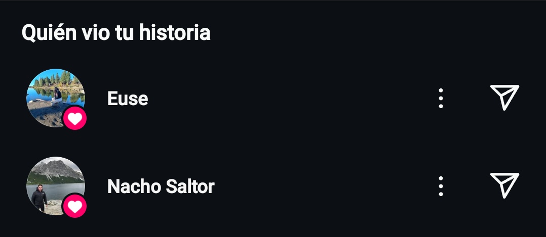 Yo* subo historias para que me contesten/reaccionen los susodichos 
Estos dos boludos: