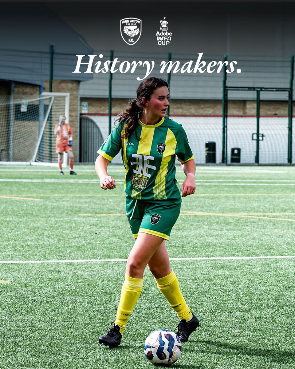 AdobeWFACup's tweet image. Iron Acton have a women’s team for the first time in 130 years 💚

They’ll start their first season with a debut #AdobeWomensFACup appearance against Bristol Brunel!

📸 @IronActonWomen
