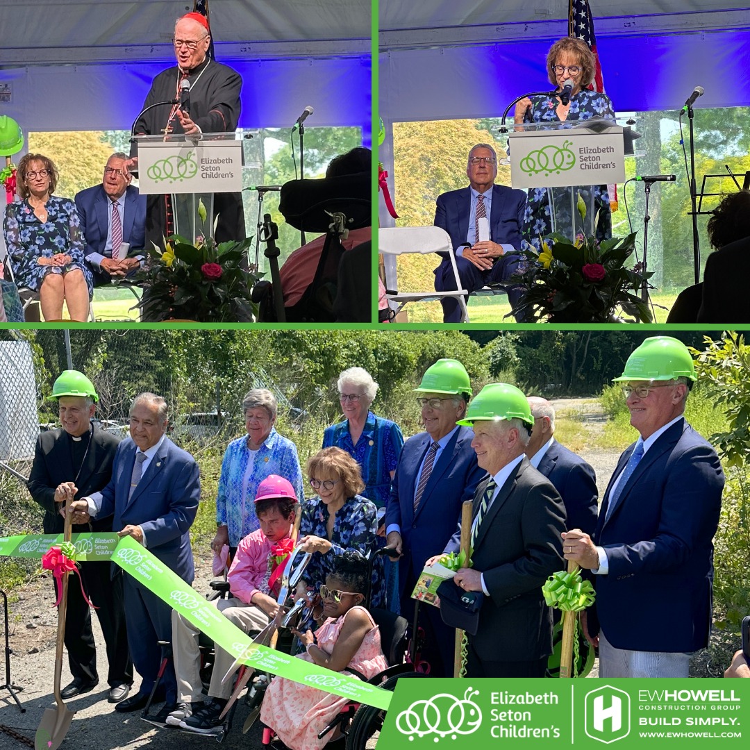 ewhowell's tweet image. Last week, we celebrated the #GroundBlessing ceremony for the Elizabeth Seton Children’s Young Adult Center project, signifying the start of construction. EW Howell will serve as Construction Manager on the new Young Adult Center. #CreatingPossibilities #NYConstruction #Teamwork