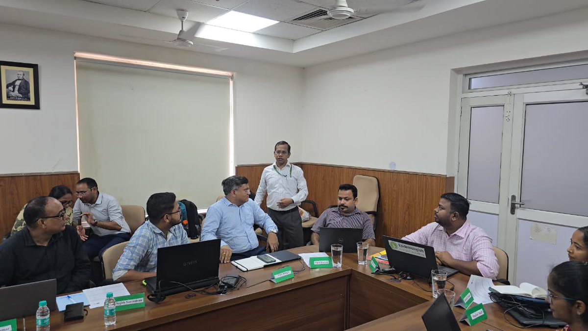 NCDC &amp; WHO organised a ‘Data Analytics using R’ workshop under the Pandemic Fund to strengthen FETP capacity. Faculty from NIPHTR, AIIHPH, WHO &amp; NCDC joined for advancing public health preparedness. #IndiaEIS