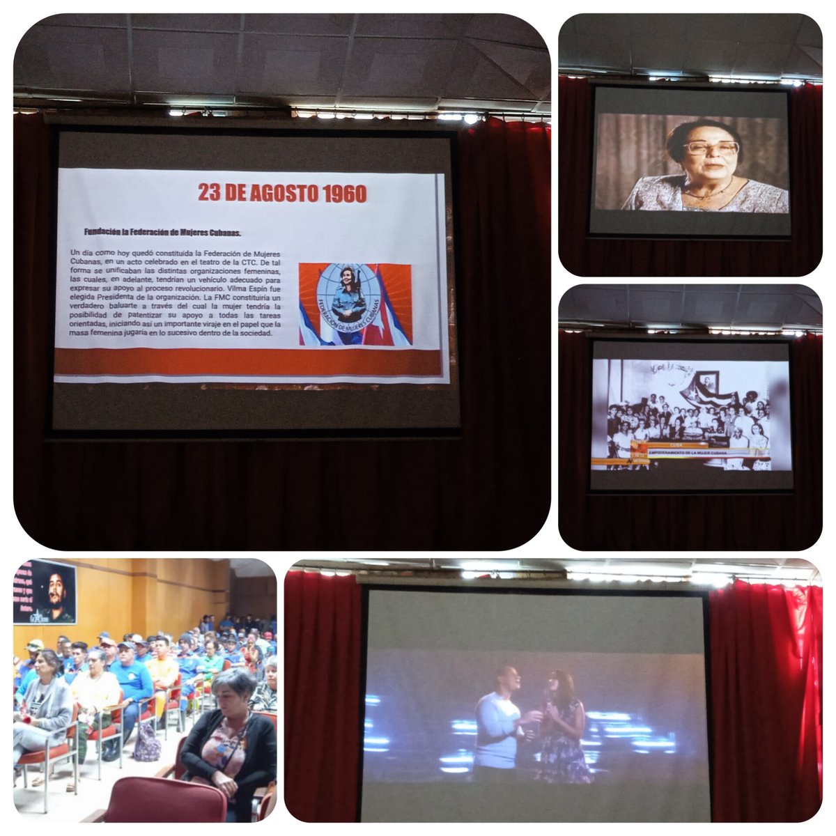 En el matutino de este viernes celebramos los 65 años de constituida la Federación de Mujeres Cubanas con el reconocimiento a todas las que laboran en nuestra central. Culminó con el regalo de la canción "Una Mujer" interpretada por Luna Manzanares e Israel Rojas.
<a href="/OSDE_UNE/">Unión Eléctrica de Cuba</a>