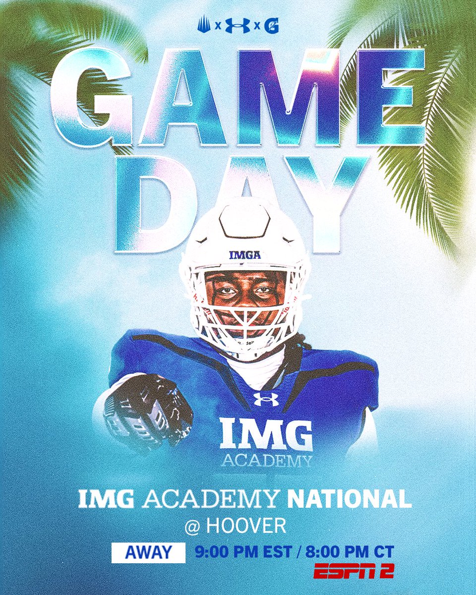 IMG Academy National at Hoover
⏰: 9PM EST / 8PM CT
📺: ESPN2
📍: Hoover Met Stadium, Hoover, AL