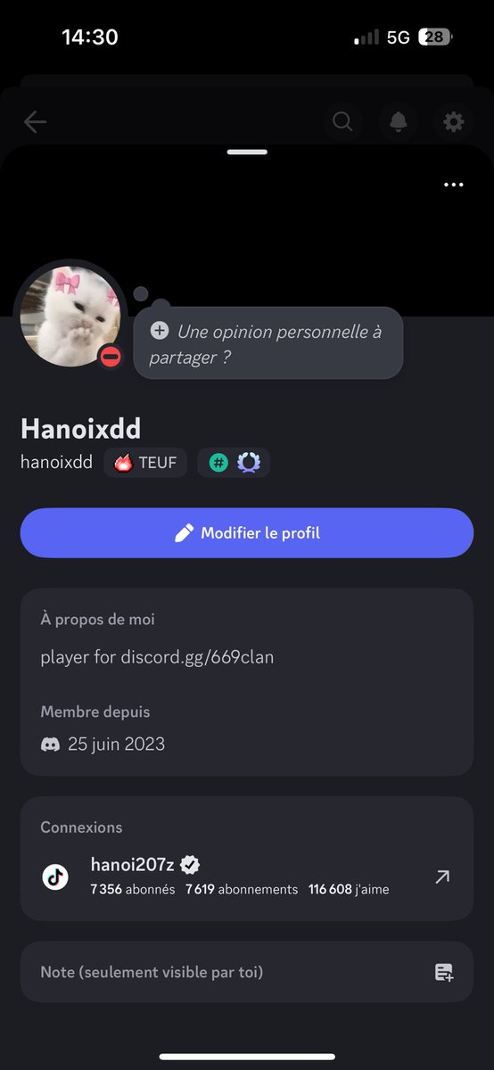 Il y’a un méchant trdc qui se fait passer pour moi pour scam des petits ne vous faite pas avoir / Le premier discord ce n’est pas le miens et sur bpw aussi il scam des gens ce n’est pas moi non plus je ne joue plus dessus depuis 1 ans il a le même pseudo fortnite que moi.