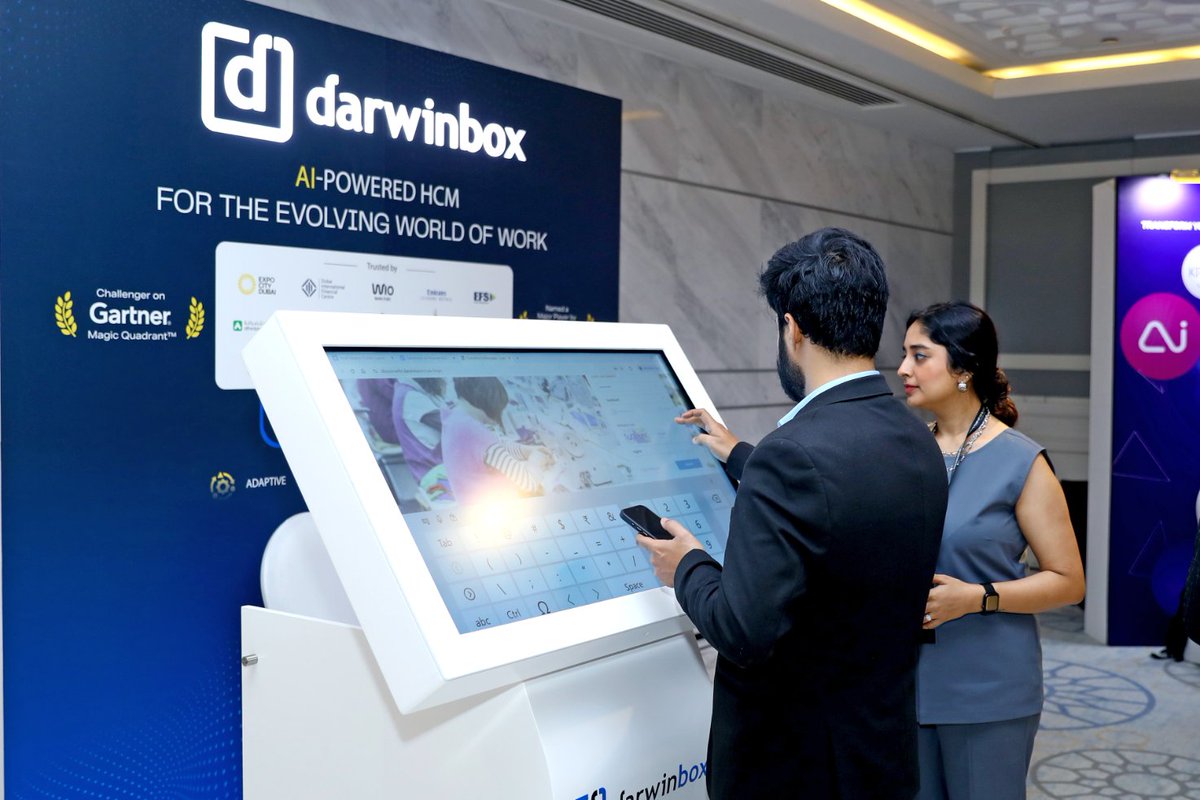 IXG2024's tweet image. @theDarwinbox showcased their cutting edge HR tech solutions that are redefining the future of work. From digital transformation to smarter employee experiences, their presence brought tremendous value to leaders exploring innovation in HR &amp;amp; L&amp;amp;D.

#fhrldsas #darwinbox #hrtech