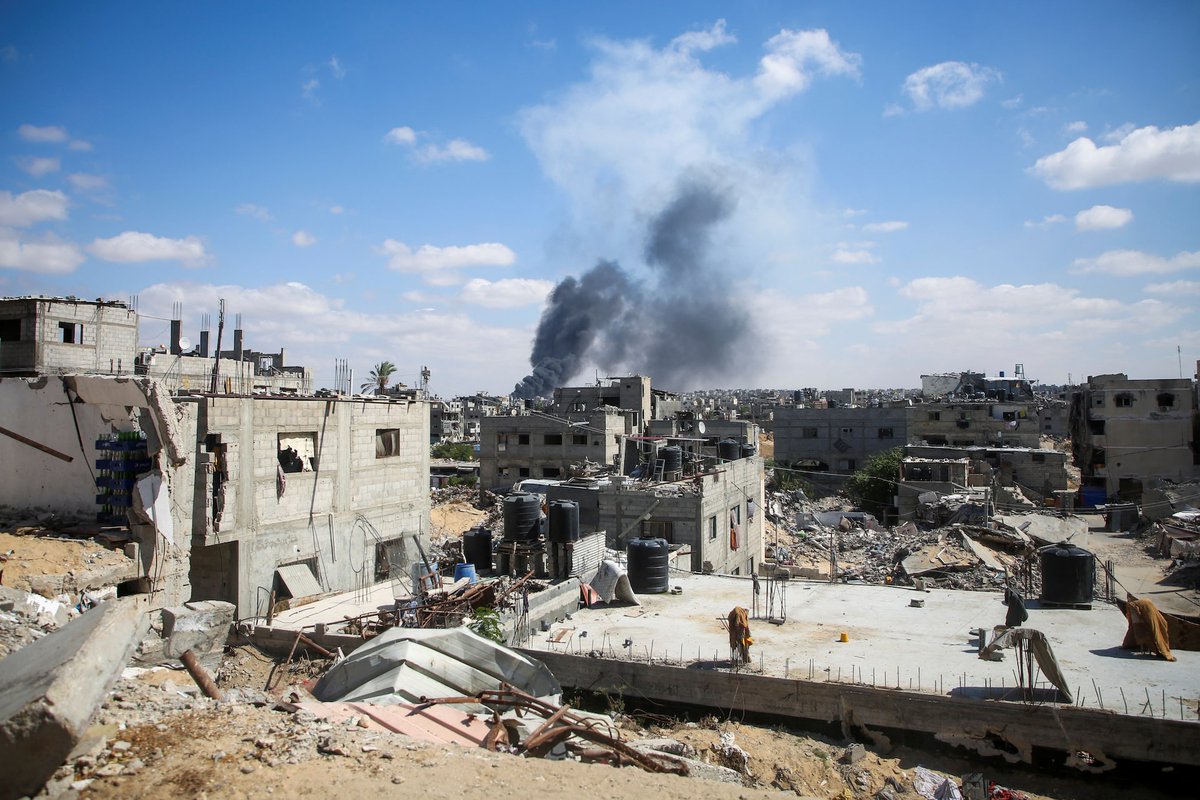 TruthscopeX's tweet image. Bombs fall. Homes vanish. Innocent lives destroyed. Gaza cries out while the world stays quiet. #GazaUnderAttack #StopStateTerror