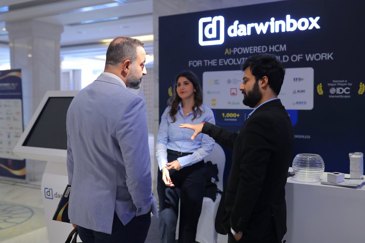IXG2024's tweet image. @theDarwinbox showcased their cutting edge HR tech solutions that are redefining the future of work. From digital transformation to smarter employee experiences, their presence brought tremendous value to leaders exploring innovation in HR &amp;amp; L&amp;amp;D.

#fhrldsas #darwinbox #hrtech