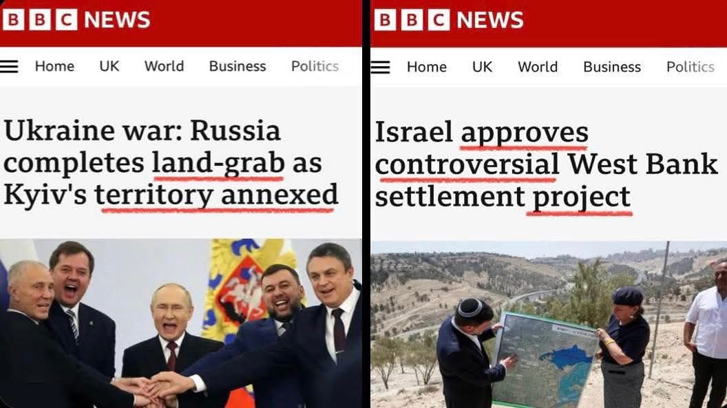The BBC style guide must have a chapter on: ‘How to soften occupation when it’s our guy.’