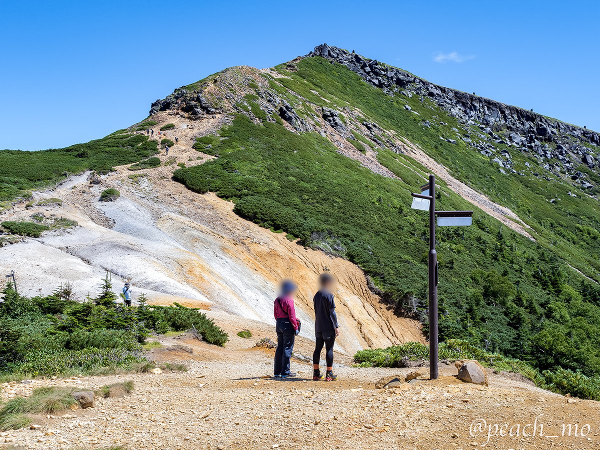 南八ヶ岳・赤岩の頭分岐点付近から