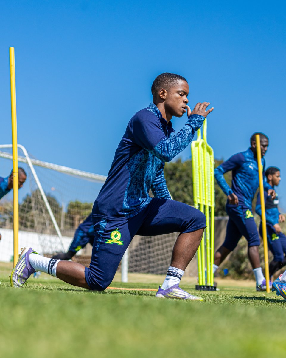 Final reps before the big one at Lucas Moripe.🔥

#Sundowns #MTN8 #AreyengMasandawana