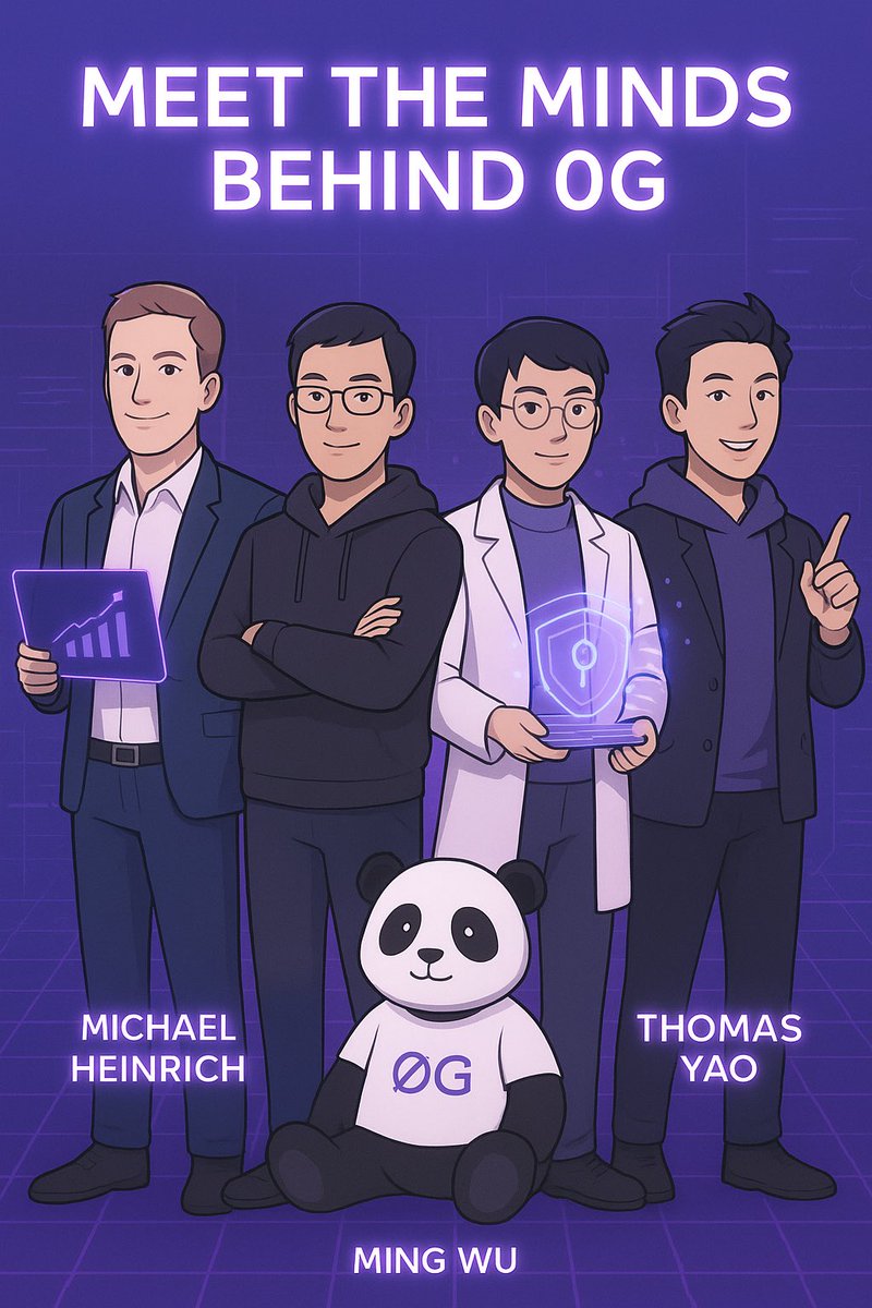 Sukakucing (@chimimozza) on Twitter photo Who’s really behind <a href="/0G_labs/">0G Labs (Ø,G) - AI L1</a> ?
When people hear “AI blockchain,” the first instinct is often: is this just another hype project? The difference with 0G is that it’s not built on buzzwords it’s built on people who’ve already proven themselves in tech, research, and startups.
✨ Who’s really behind <a href="/0G_labs/">0G Labs (Ø,G) - AI L1</a> ?
When people hear “AI blockchain,” the first instinct is often: is this just another hype project? The difference with 0G is that it’s not built on buzzwords it’s built on people who’ve already proven themselves in tech, research, and startups.
✨