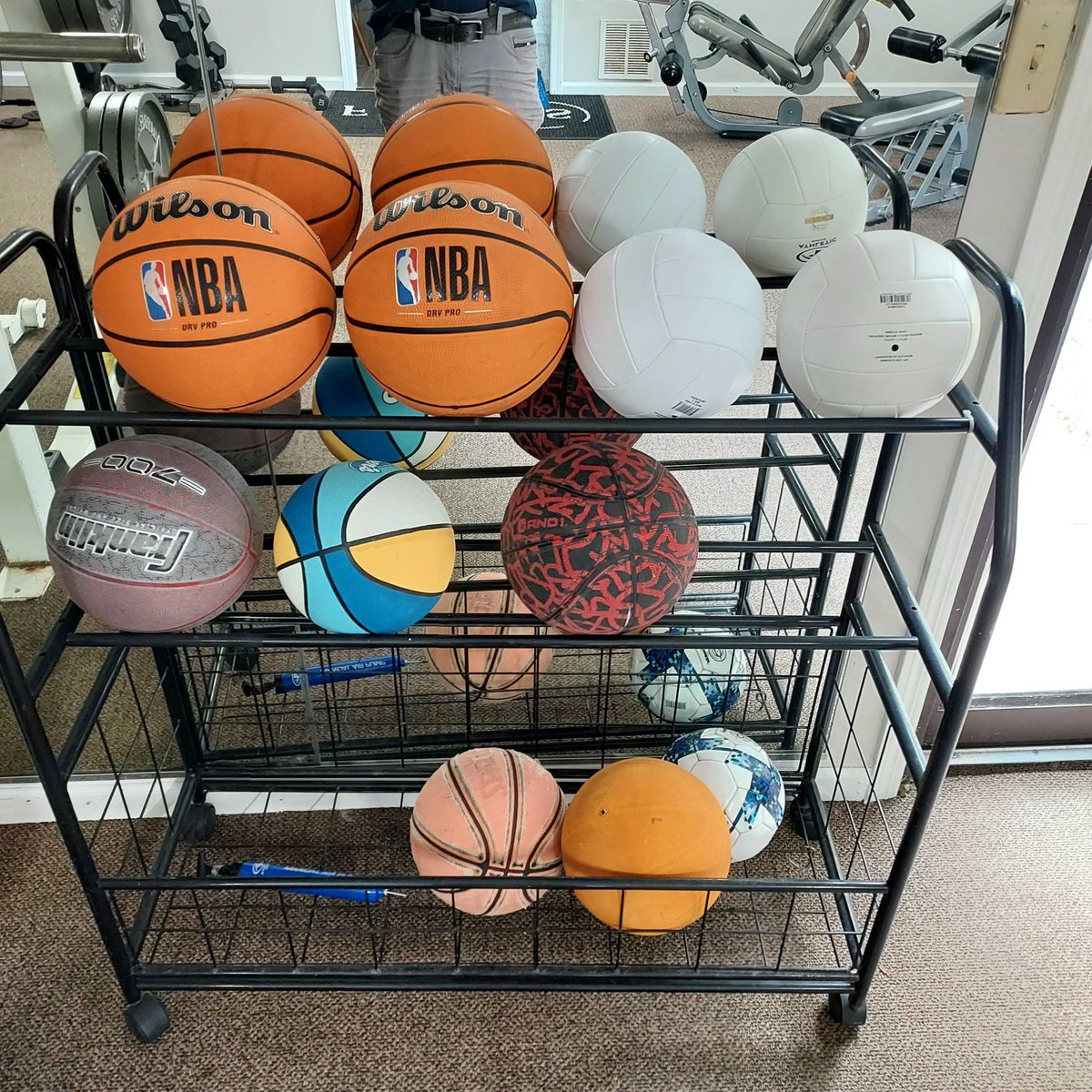 Fresh paint, new nets, new balls, rototilled sand. Done.

Every year, we review every property's amenities and try to add value. Sometimes it doesn't take a lot, but that's the point. Do the little things, they stack up. 

We added a dog park here, upgraded pool chairs/tables,