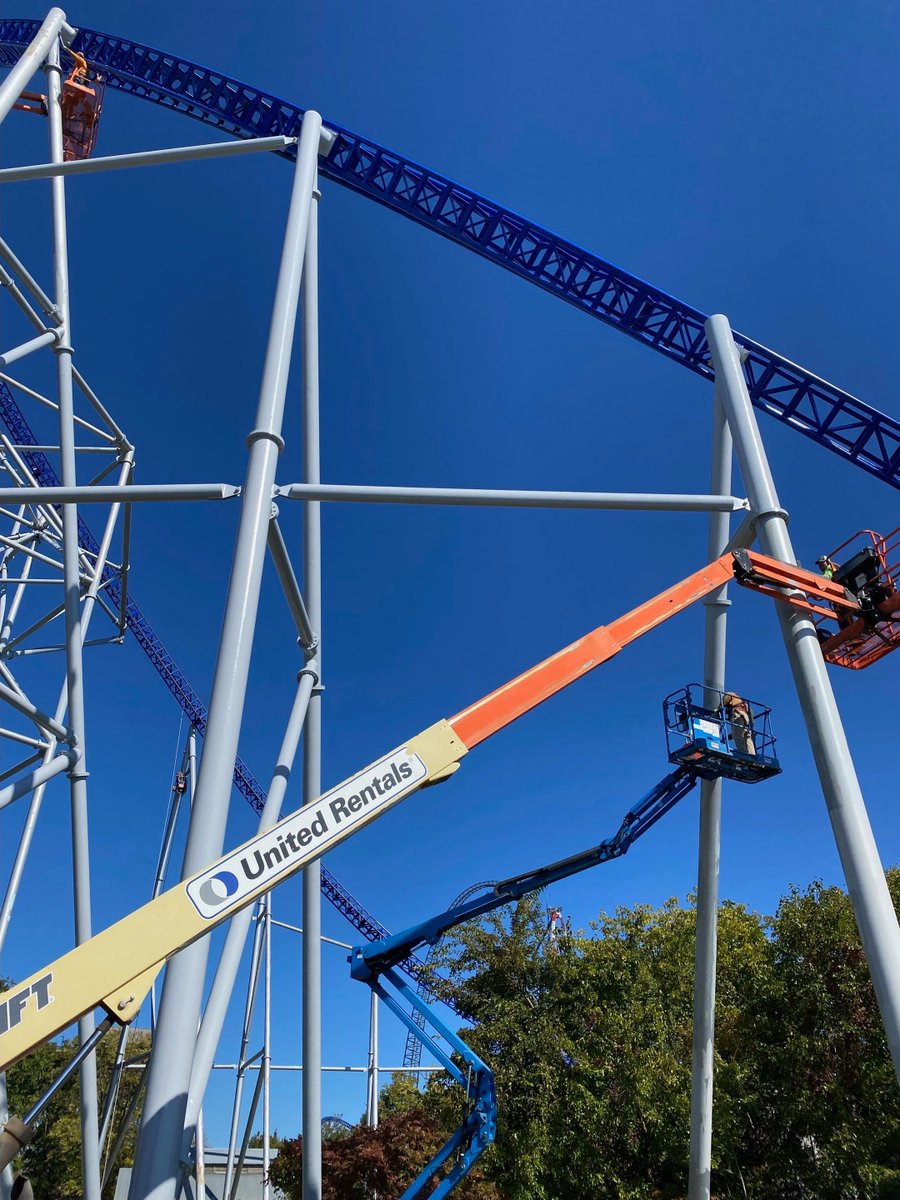 BaynumSolutions's tweet image. You’re running out of time…have you ridden the freshly painted Millennium Force yet?
