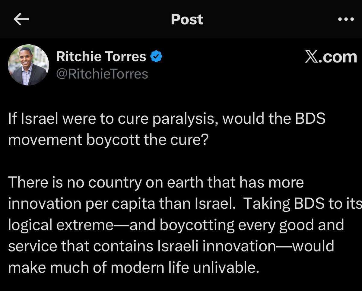 You know who else was known for their technological innovations and scientific discoveries? Nazis. 

How much of “Israeli innovation” has been funded by the US? How much has gone to its project of death and destruction?