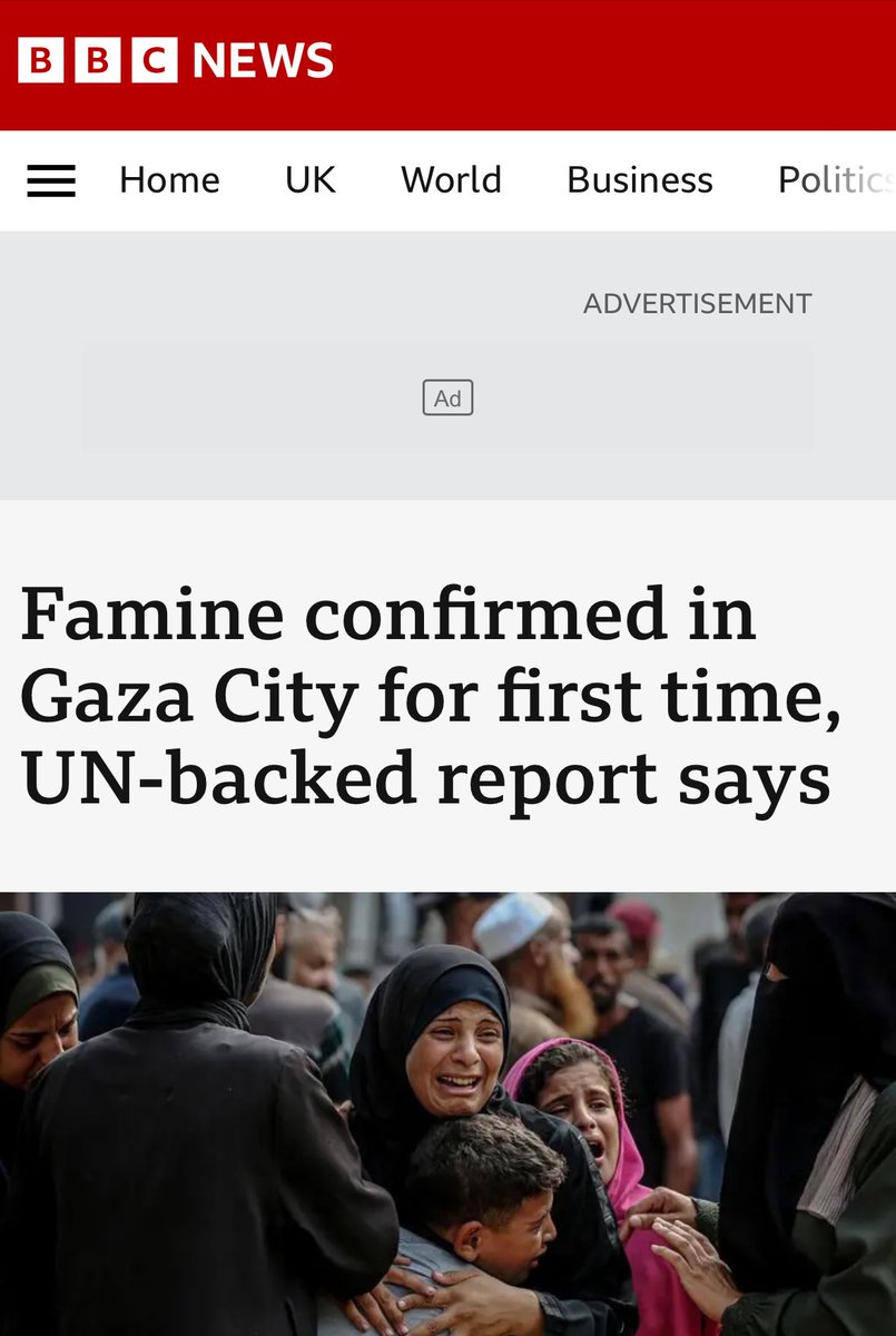 What the duck is the world waiting for? Break the siege and get the damn food aid in. 
#GazaGenocide