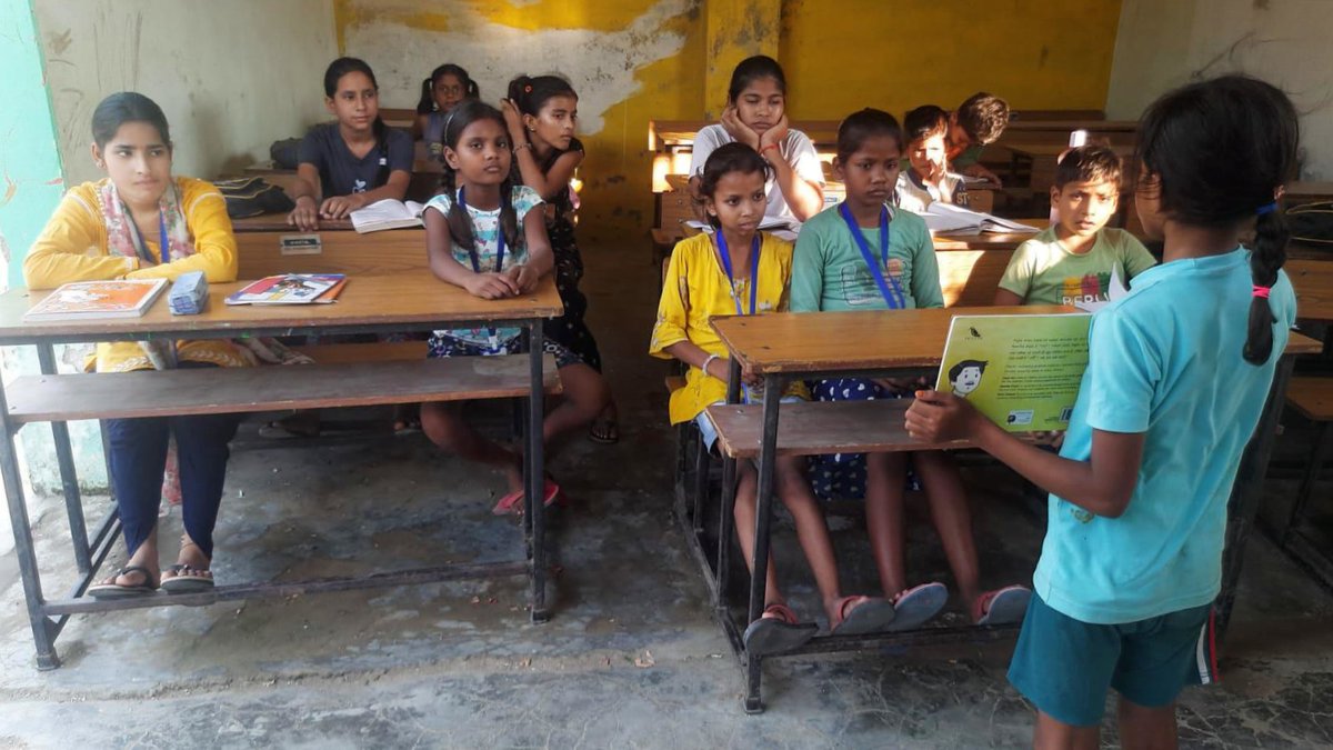 Today, one of our youngest members picked up a book and read aloud to everyone, simply because she had seen the older members do it before. This is what makes community libraries magical: they are living spaces where children observe, absorb, and pass on inspiration to each