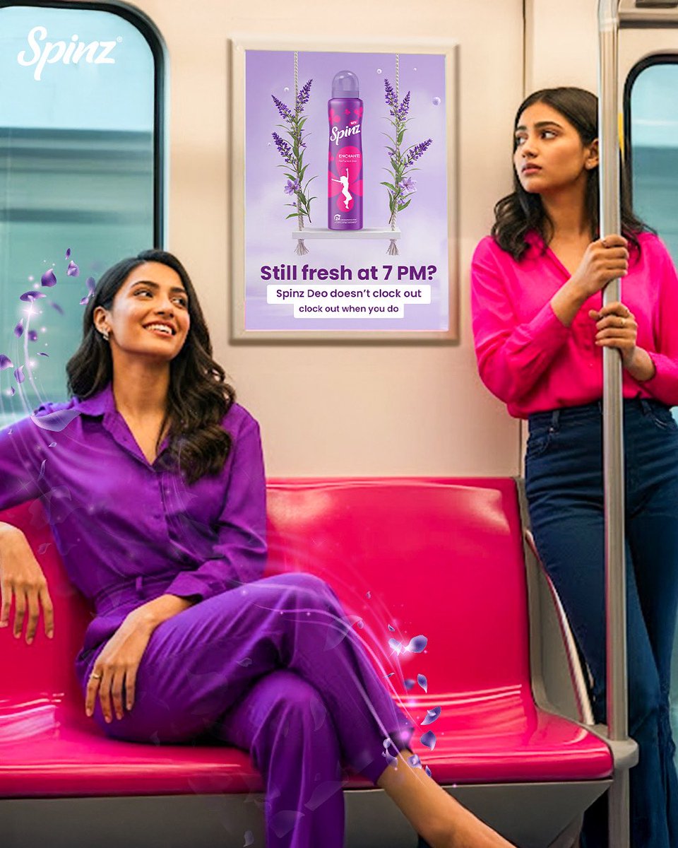 SpinzIndia's tweet image. A deo that lasts longer than your commute. Stay fresh, all day, every day with Spinz Deo
.
.
.
.
#Spinz #SpinzYourWorld #FragranceGoals #FreshAllDay #DeoLove #CavinKare #MakingLivesHappier