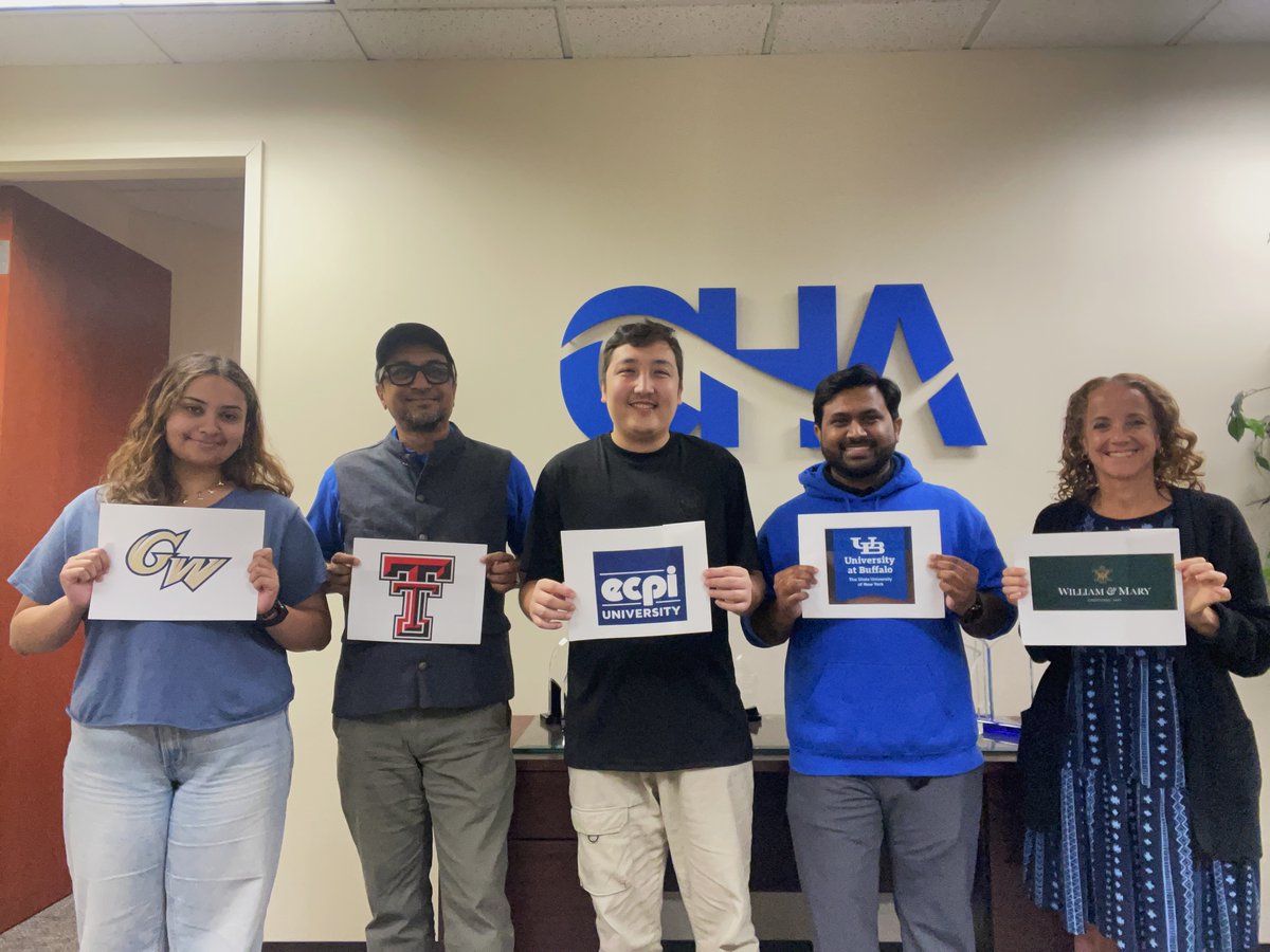 The 2025 school year is almost here, and we're proud to have alumni from schools all over the map in our offices! Take a look at our teams representing their colleges and universities to help welcome in the fall semester! #theCHAway