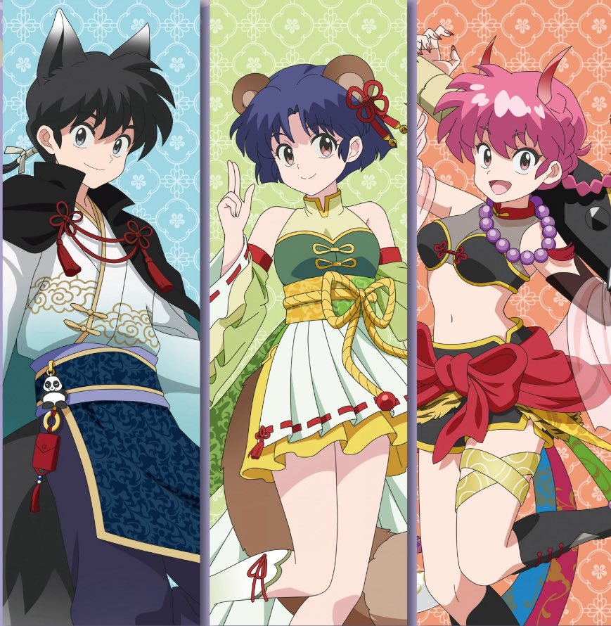 putting akane between both versions of ranma .. finally someone GETS IT!