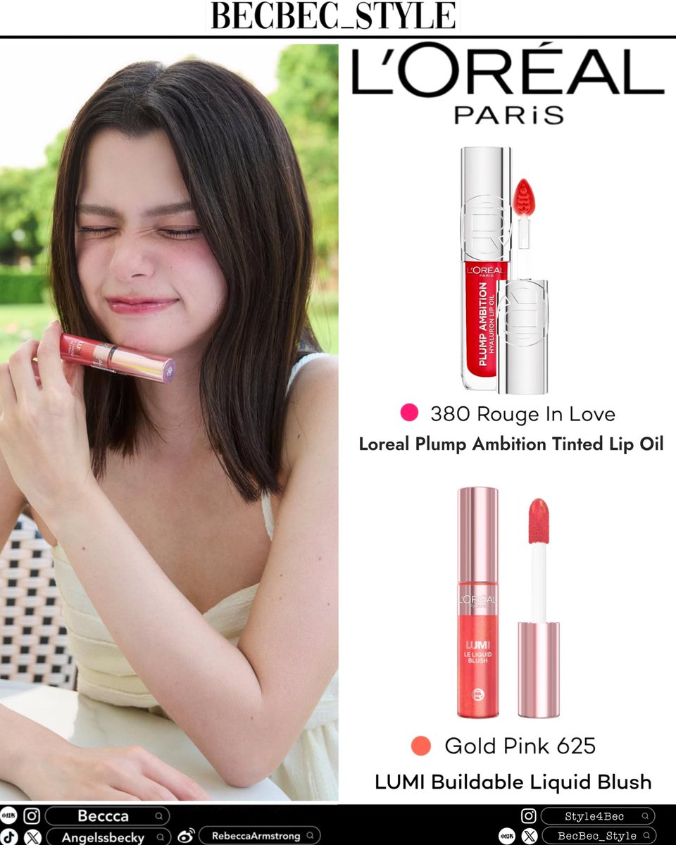 BecBecStyle (@becbec_style) on Twitter photo 20250822 Ⓒ <a href="/AngelssBecky/">Becky Armstrong</a> post
.
💄: <a href="/LOrealParisTH/">L'Oréal Paris TH</a>
.
#LOrealParisTH
#LOrealMakeupTH
#PlumpAmbitionTH
#Beckysangels 20250822 Ⓒ <a href="/AngelssBecky/">Becky Armstrong</a> post
.
💄: <a href="/LOrealParisTH/">L'Oréal Paris TH</a>
.
#LOrealParisTH
#LOrealMakeupTH
#PlumpAmbitionTH
#Beckysangels