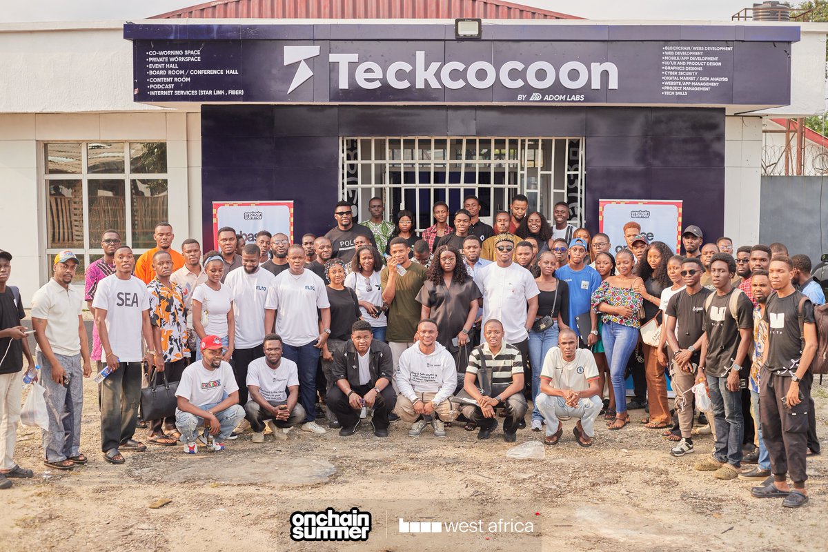 TechyDom's tweet image. It was a massive success and it was a massive privilege planning and hosting the Onchain Summer Workshop in Akwa Ibom, Uyo.
We had over 15 projects ready to demo, but due to time we had few pitching. The Founders, devs and creatives in Uyo are super Based.
I sure did coin it on…