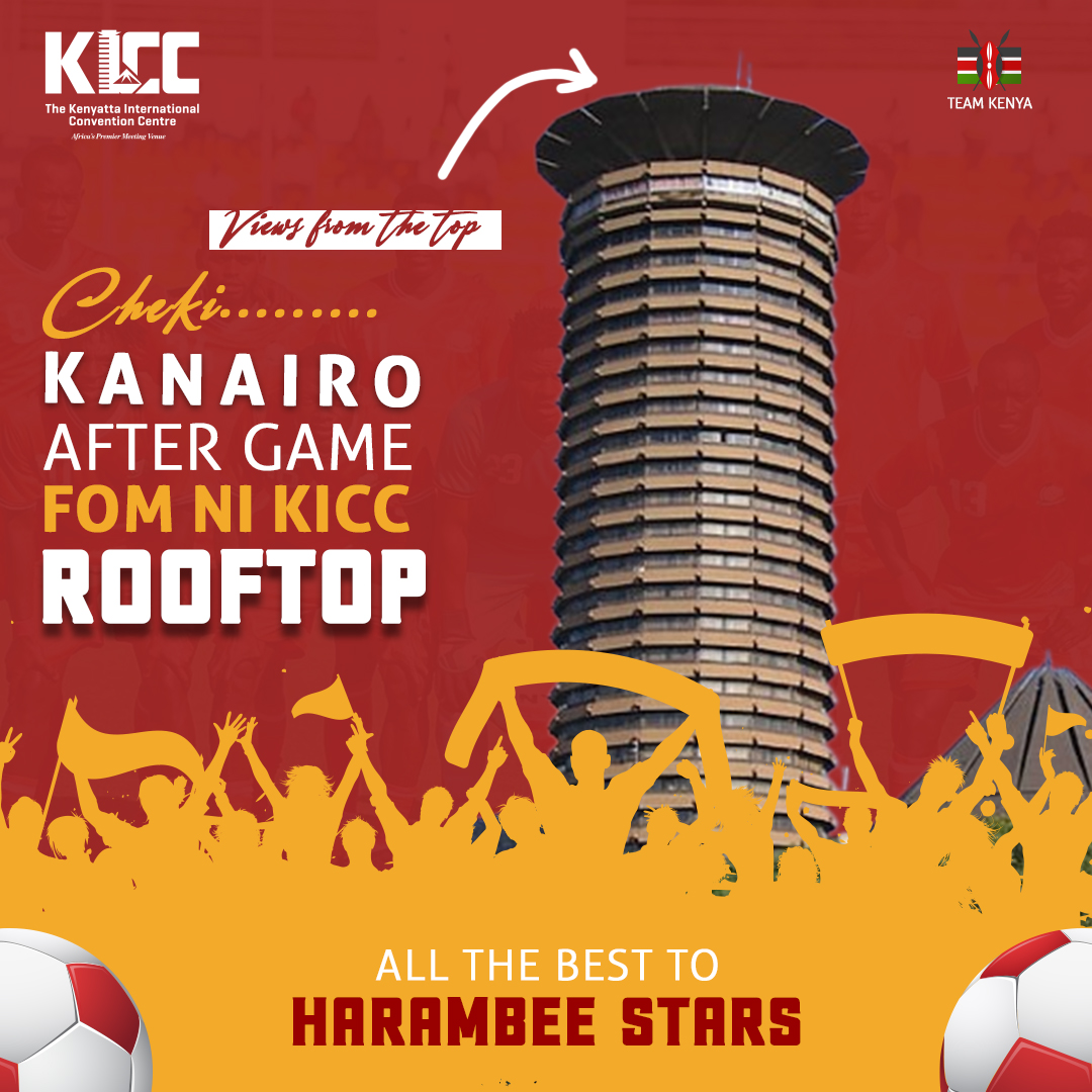 ALL THE BEST TO HARAMBEE STARS!!!
#kicchelipad #harambeestars