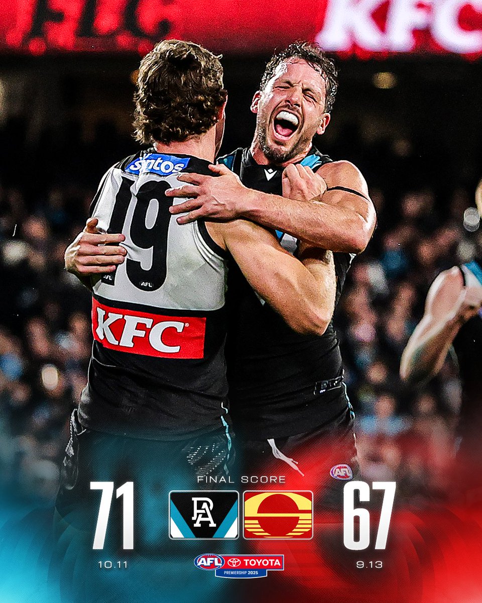 AFL's tweet image. THEY DID IT FOR TRAVIS AND KENNY!!! ❤️