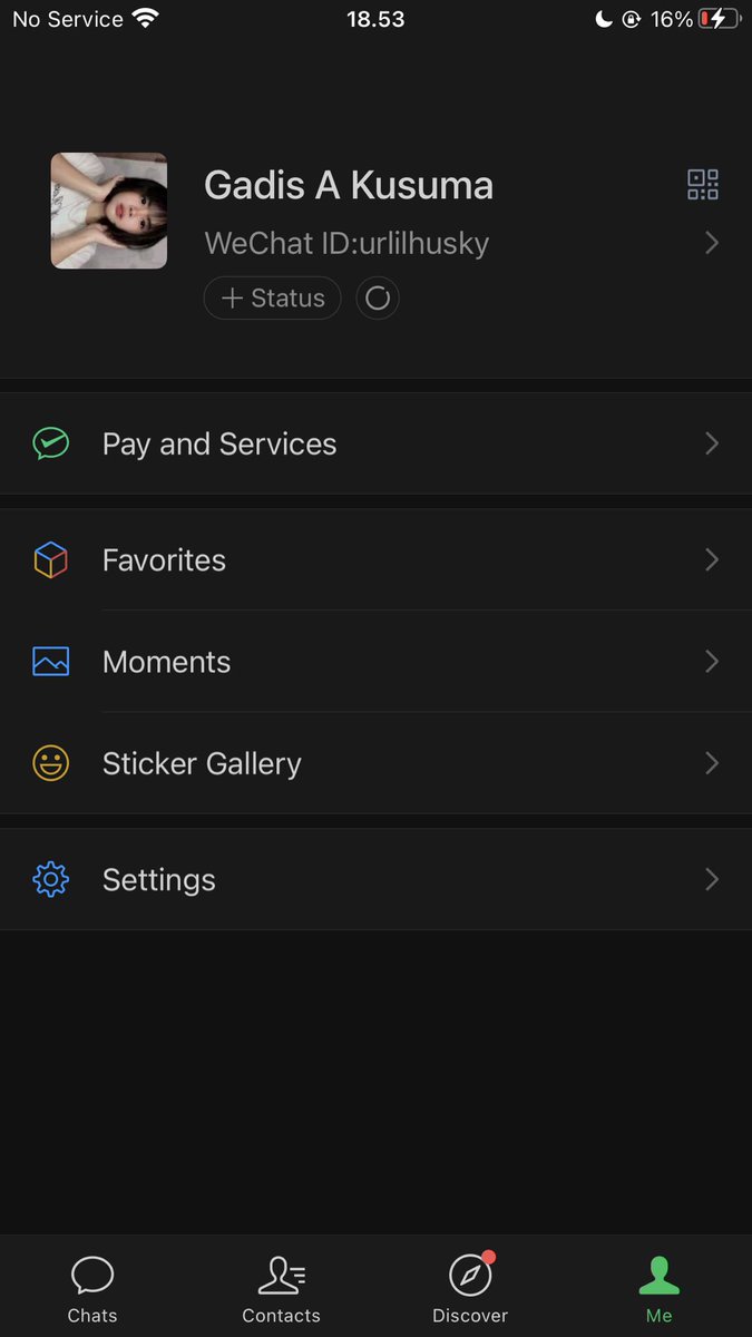 __aaadisss__'s tweet photo. @aiharaabell @bluejsuh OPEN JASA SCAN WECHAT 30K!

Aku pakai wechat dari 2023 kebetulan karena kerjaan harus connect ke Chinese Team.
Boleh kalau yang mau scan 30K aja! HEHE<3 ty https://t.co/ebev3xEQQ7