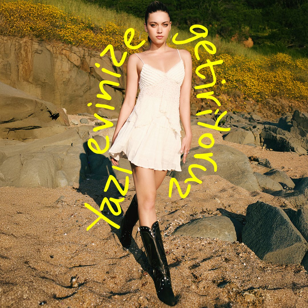 Afra Saraçoğlu x DeFacto yaz koleksiyonuyla yazın şıklığını eteklerine taşımaya hazır mısın?  ❤️