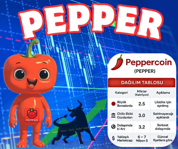 serdarkayaalp01's tweet photo. $PEPPER yolculuğu başladı!
Likidite için 2.5 Katrilyon,
Ekosistem için 3 Katrilyon,
Serbest dolaşım 3.2 Katrilyon
Güncel fiyata göre toplam değer yaklaşık 6-7 Milyon $.
Daha fazlası için @PepperChain'i takipte kalın..
#Peppercoin #Blockchain #Market #BTC #ETH #PEPPER https://t.co/HC3fMT9Q1l