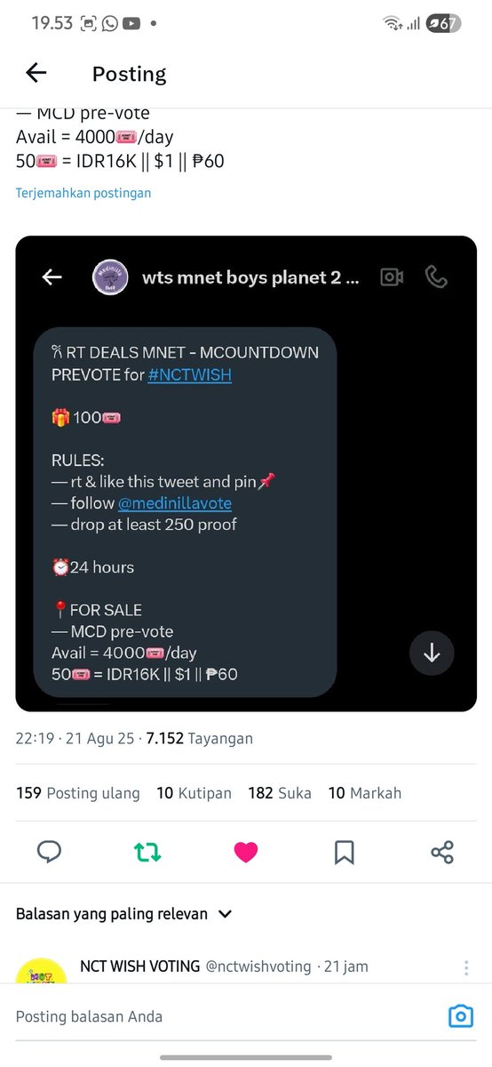 Ktaeynie's tweet photo. @nctwishvoting @medinillavote #NCTWISH https://t.co/lhaV1juiC0