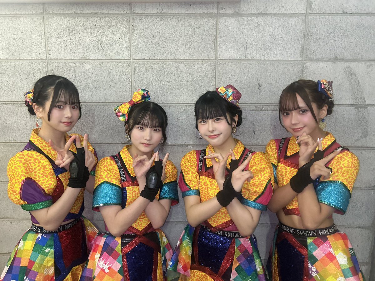 Nship公演 ありがとうございました💛 9期生でお揃い髪型したよん