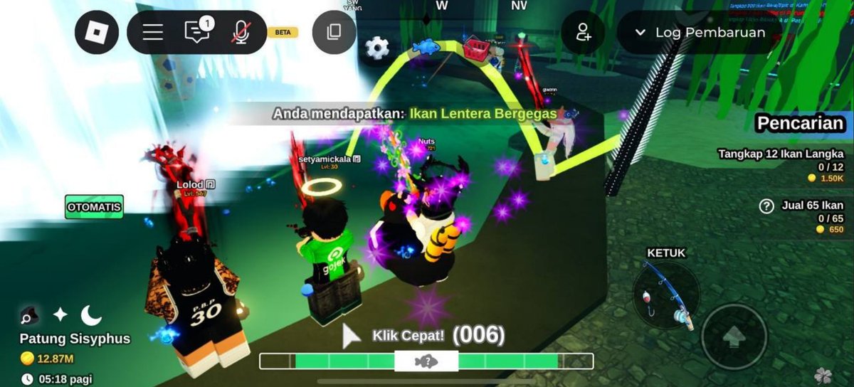 TomketLovers's tweet photo. Kripto teriak-teriak “metaverse masa depan"

Faktanya: metaverse terbesar udah ada → Roblox.

70 juta+ player tiap hari.
Ekonomi miliaran dolar.
Generasi Z udah hidup di sana.
Kripto masih wacana, Roblox udah nyata. https://t.co/C7dblMR0i9