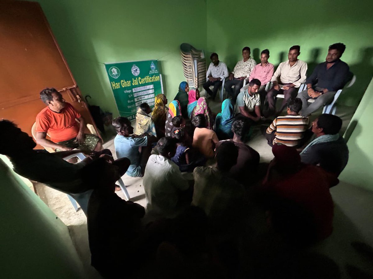 Har Ghar Jal Grama Sabha have conducted on 21.08.2025 at Dhublabeda village of Ghatagaon block , Nishanpur,Nandipada and Naha villages of Hatadihi block under RWS&amp;S Division Anandapur. <a href="/DistAdmKeonjhar/">District Administration,Keonjhar</a> <a href="/drdakjr/">drdakjr</a> <a href="/PRDeptOdisha/">Panchayati Raj and Drinking Water Department</a> <a href="/RWSS_Odisha/">Rural Water Supply and Sanitation, Odisha</a>