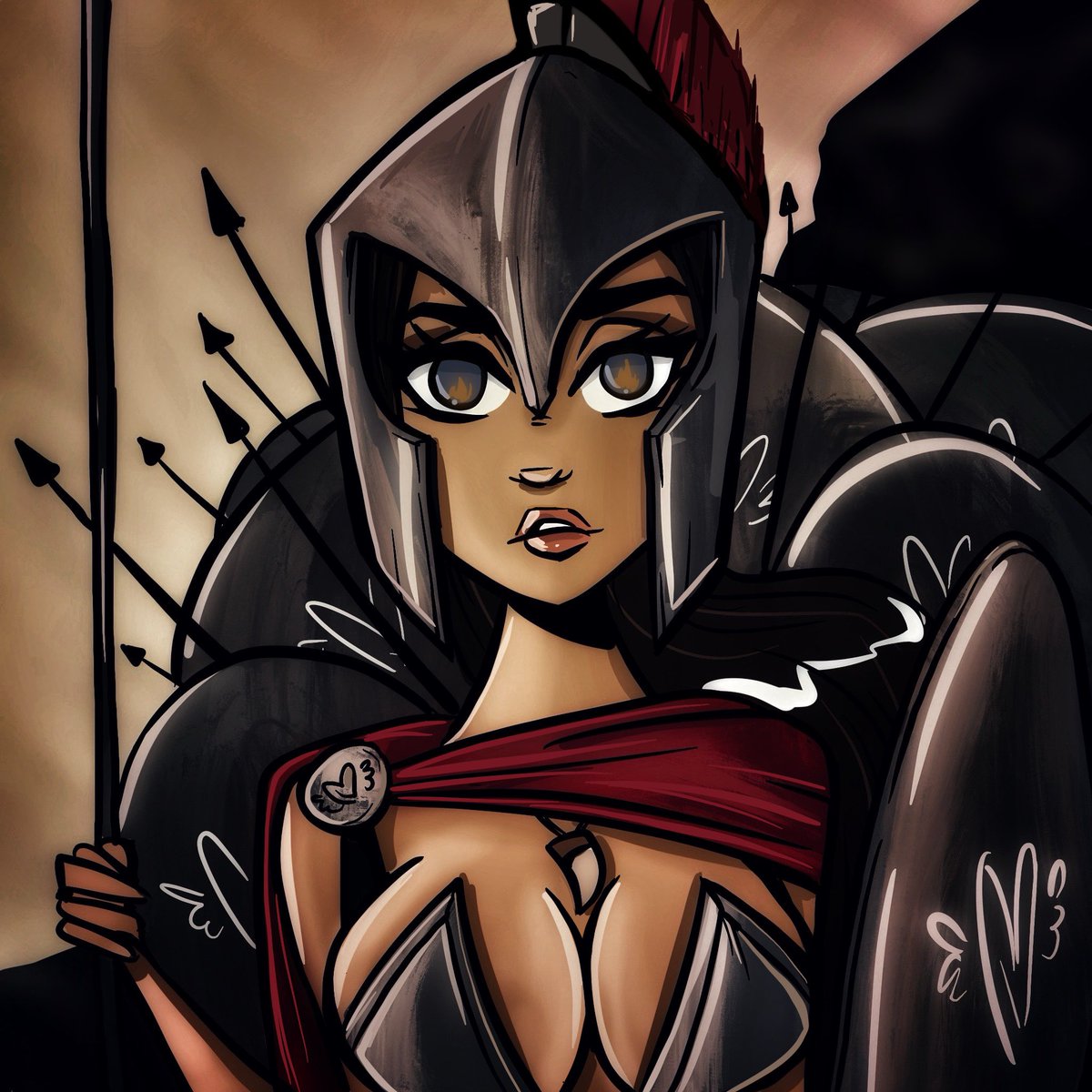 ✨CUSTOM VIXEN REVEAL✨

Behold, <a href="/carlosmcgnarlos/">Carlos McGnarlos</a> Second Custom Vixen in all her glory!! Inspired by the badass Leonidas I, king of the Ancient Greek city-state of Sparta, and aligning with the dramatic “300” cinematography, she is a very unique addition to the collection and was