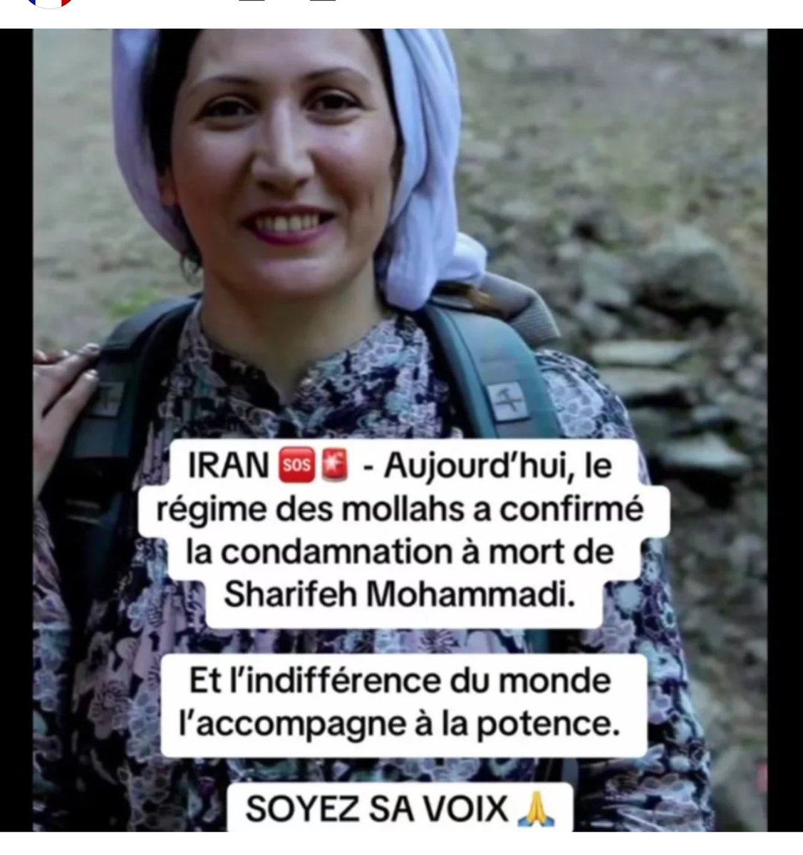 JefHugo99582's tweet image. Les mollahs Iraniens viennent de faire condamner à mort cette militante courageuse des droits des femmes .. Ils vont bientôt la faire pendre !! 
Et, que fait l’ONU ?? Rien comme d’habitude !! Il ne faut pas agacer les pays islamiques ?? 🤮🤮🤮🤮