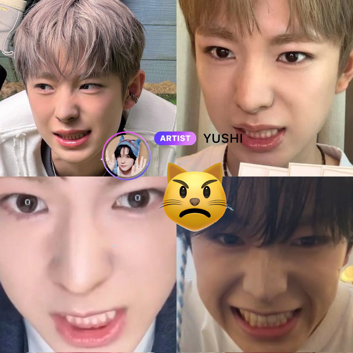 yushi has already fully transformed into a cat. 100% cat. excellency cat in human form 🙂‍↕️🙂‍↕️