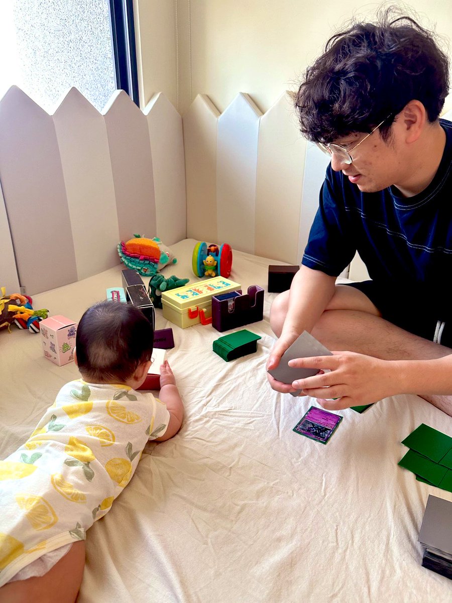 My first student. 
#Pokedad