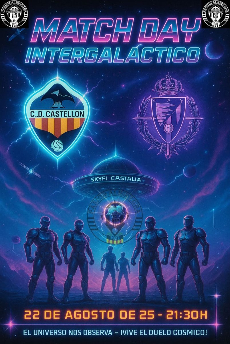 Pasión Albinegra (@pasionalbinegr3) on Twitter photo ¡Día de CASTALIA! ⚽🏟️
¡¡Día de PASIÓN ALBINEGRA!! 🏳️🏴
⚪⚫ <a href="/CDCastellon/">CD Castellón</a> - <a href="/realvalladolid/">Real Valladolid C.F.</a> ⚪🟣
#skyficastalia #PasionAlbinegra #PPO 🤍🖤 ¡Día de CASTALIA! ⚽🏟️
¡¡Día de PASIÓN ALBINEGRA!! 🏳️🏴
⚪⚫ <a href="/CDCastellon/">CD Castellón</a> - <a href="/realvalladolid/">Real Valladolid C.F.</a> ⚪🟣
#skyficastalia #PasionAlbinegra #PPO 🤍🖤