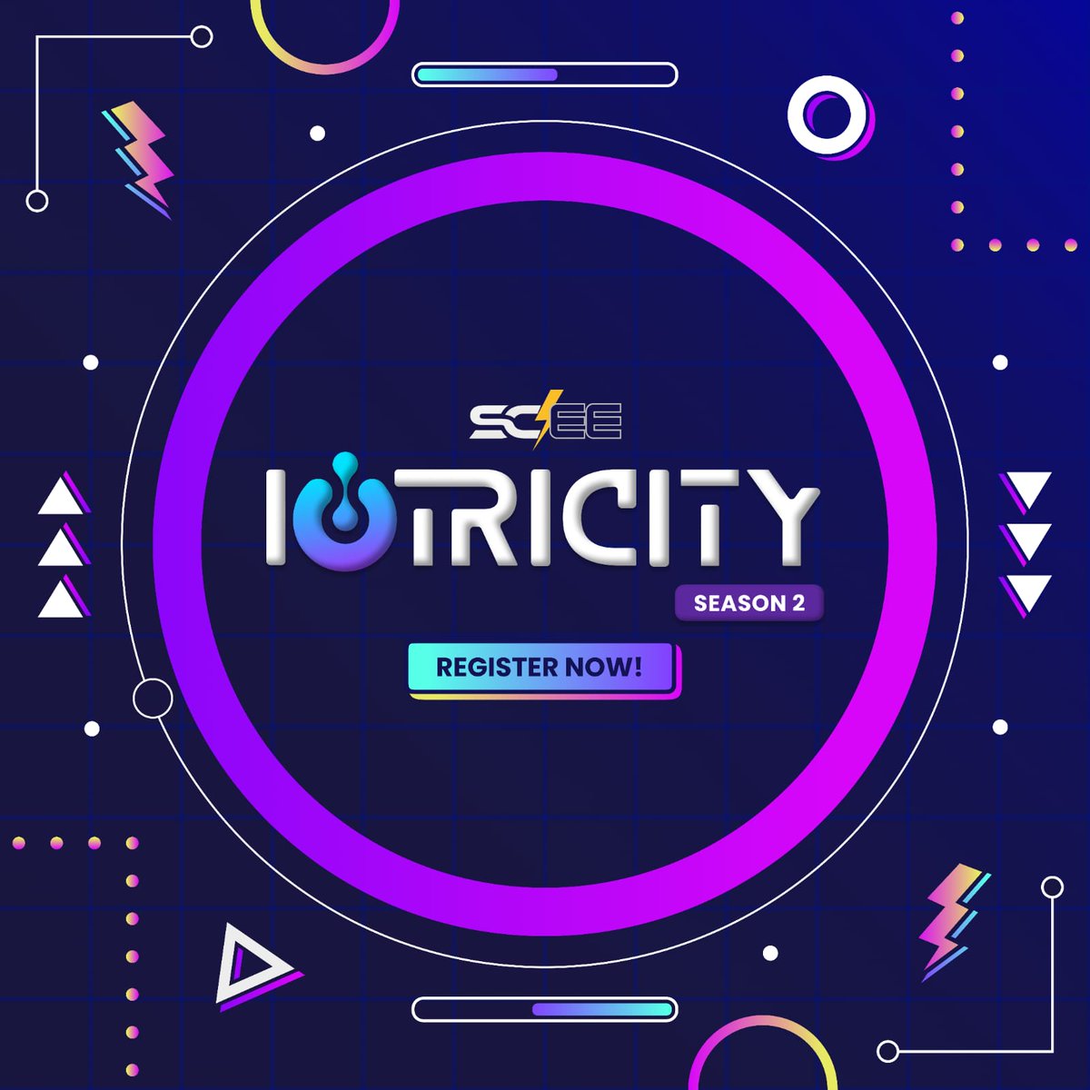 sceeaot's tweet photo. IoTricity Season 2 is here and you need to get ready. 48hours of online hacking ending with a grand finale.

Over 10k in prize pool and many other swags.

Checkout - https://t.co/AgmJNb3la9 to register and more information about the event. https://t.co/TDGL9ZPRQC
