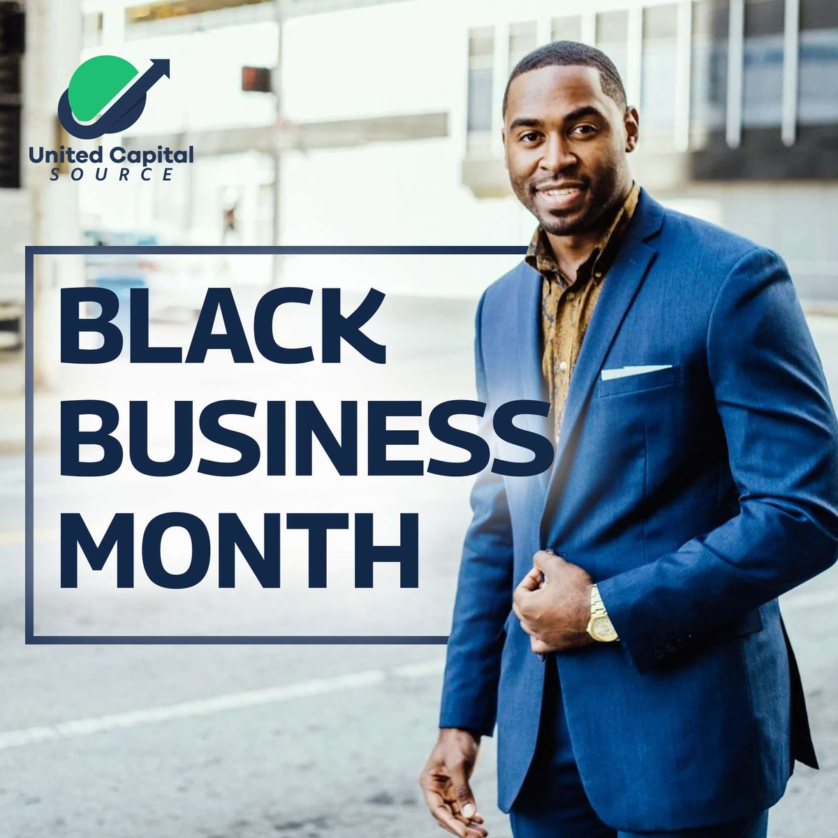 UCSource's tweet image. We’re proud to serve black-owned businesses – and all small businesses – as we celebrate Black Business Month this August. 🧑🏾💼📈

#BlackBusinessMonth #SupportBlackBusiness #BlackOwnedBusiness #UnitedCapitalSource #UCS