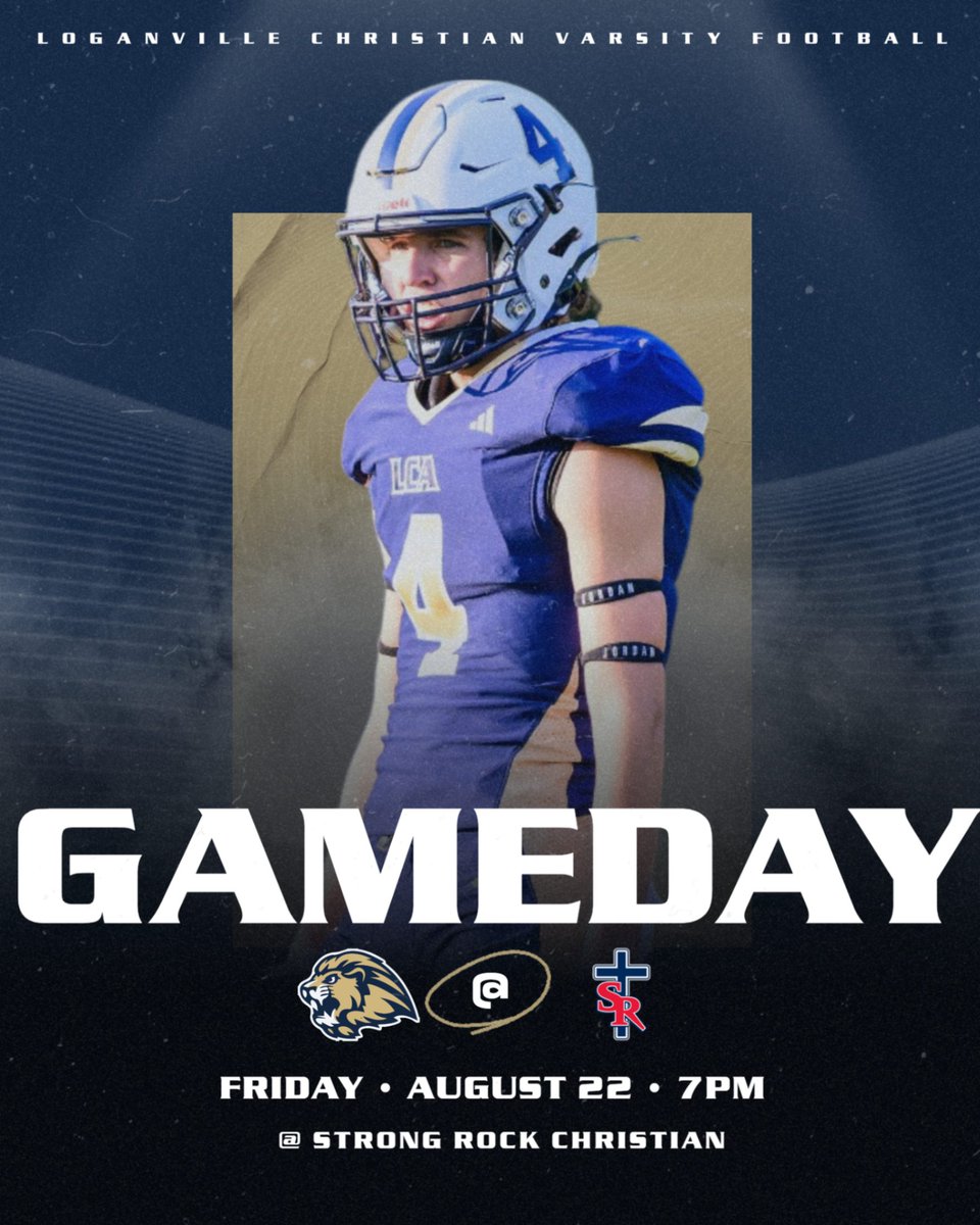 🚨 Game Day! 🚨

Varsity Football hits the road for their first away game vs Strong Rock Christian at 7 PM! 🏈

Cheerleaders, Marching Band &amp; Color Guard are bringing the energy—let’s go Lions!