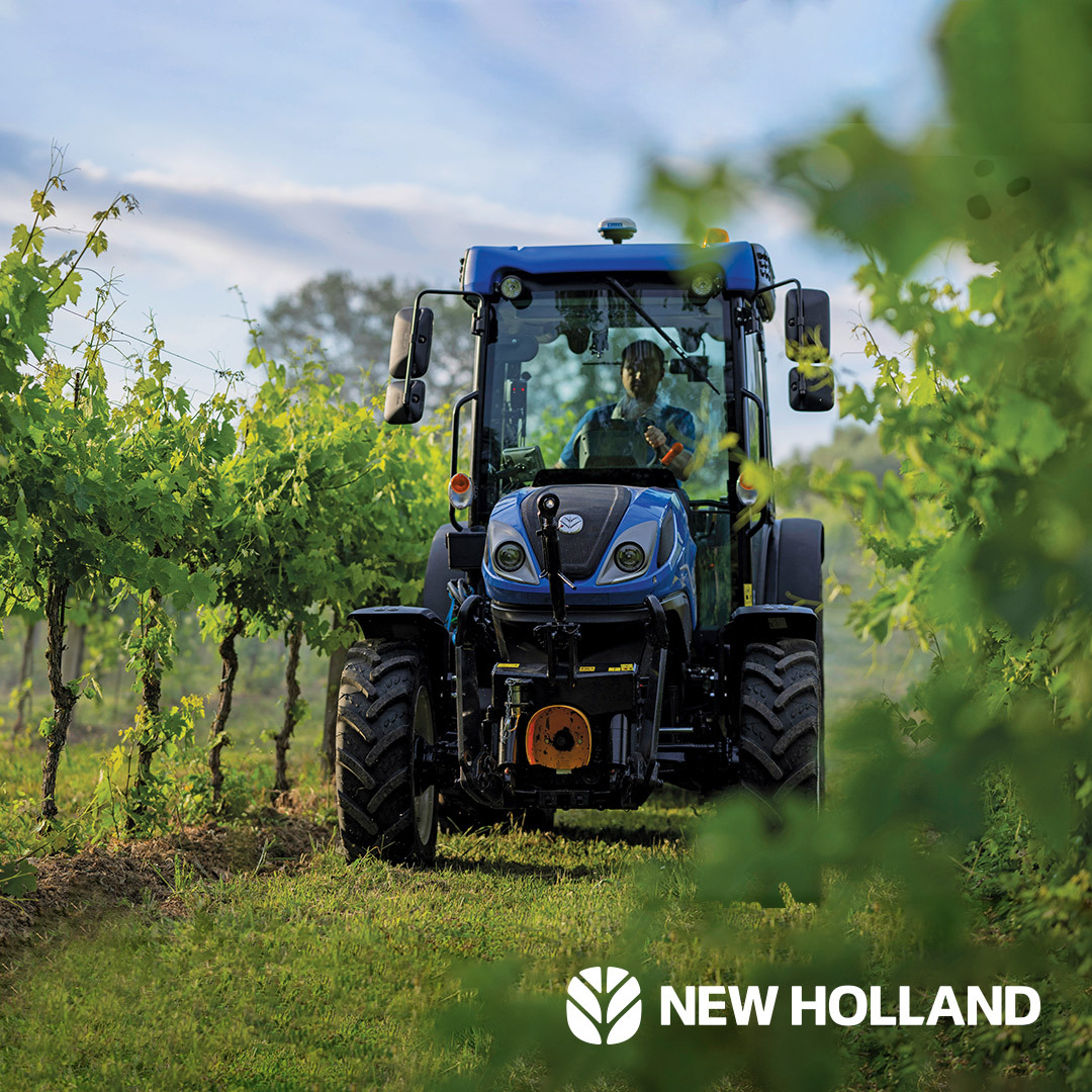 Entry-level maybe, but a T4F S specialty tractor is more than ready for the tough work of orchards and vineyards 🍇. Its minimum overall width of 40.4”, powerful 3.6-L engine and comfortable new cab put you in control of crop and terrain. bengarton@gartontractor.com