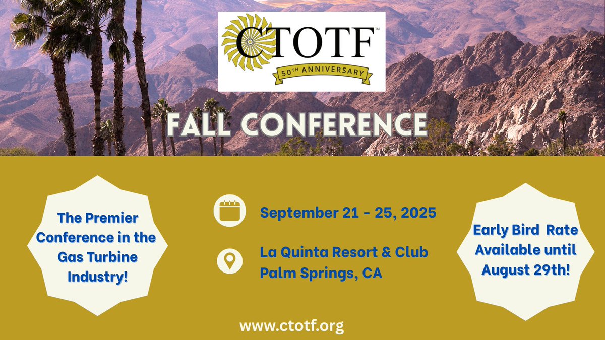 Combustion Turbine Operations Technical Forum tweet media